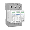 CAU5 Type 1+2 PV Surge Protector, Imax 40kA, Class I+II DC SPD up to 1500V 