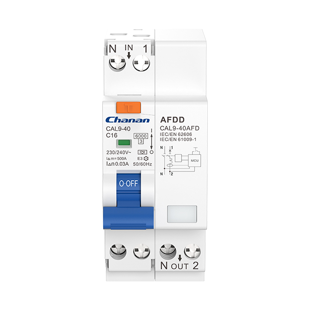 CAL9-40AFD 1P+N Arc Fault Detection Device with Integrated RCBO