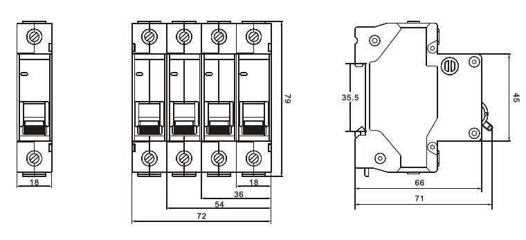 DZ47-63S-Size