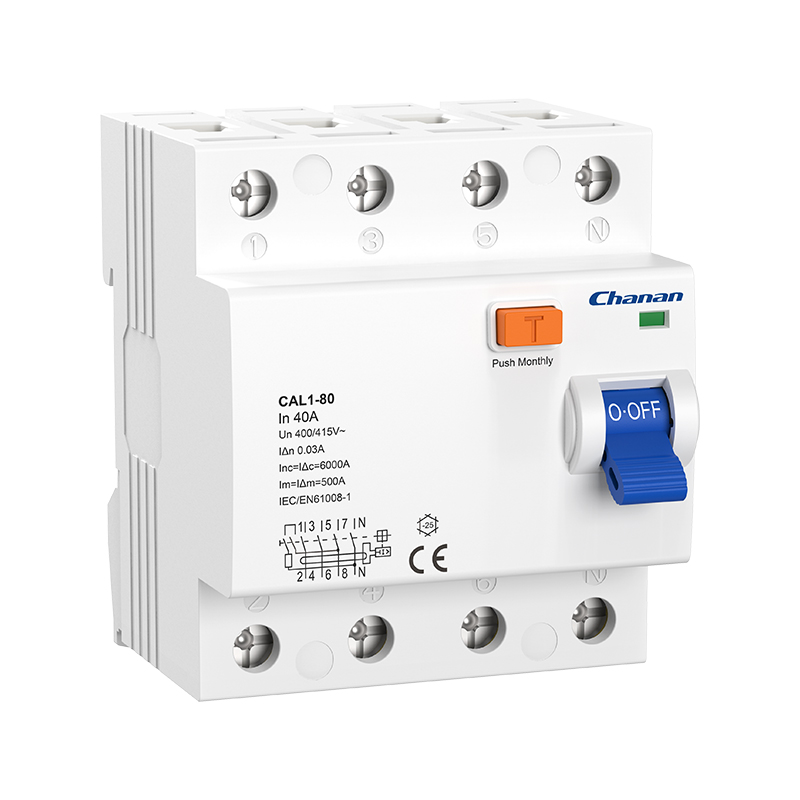 CAL1-80 RCCB Residual Current Circuit Breaker 