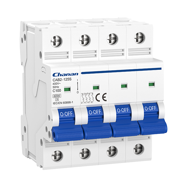 CAB2-125S 6kA High Current 125A MCB Miniature Circuit Breaker