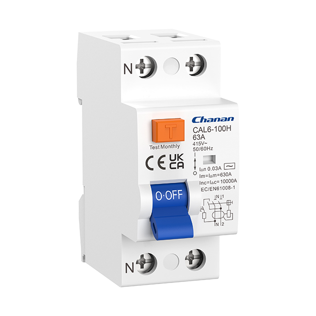 CAL6-100H 10kA RCCB Residual Current Breaker