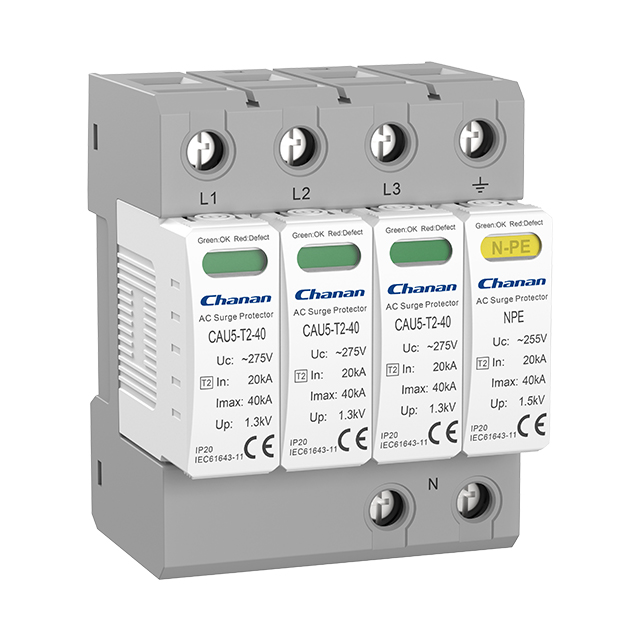 CAU5 Type 2 AC Surge Protective Device (SPD) - 40kA