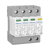 Iimp 7kA Type 1+2 AC Surge Protector Class I+II AC SPD 