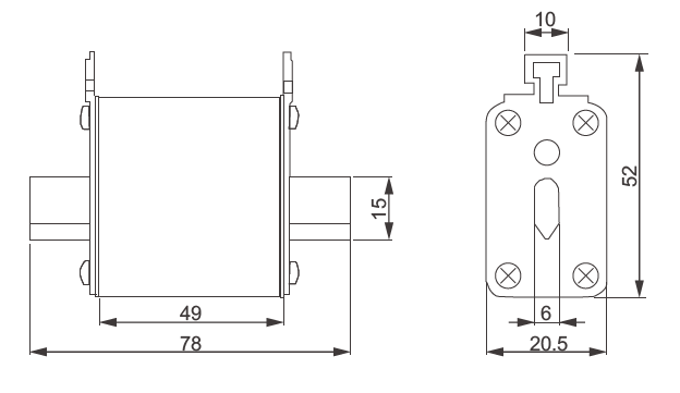 NH000-Fuse-Link-Size