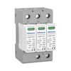 Iimp 7kA Type 1+2 AC Surge Protector Class I+II AC SPD 