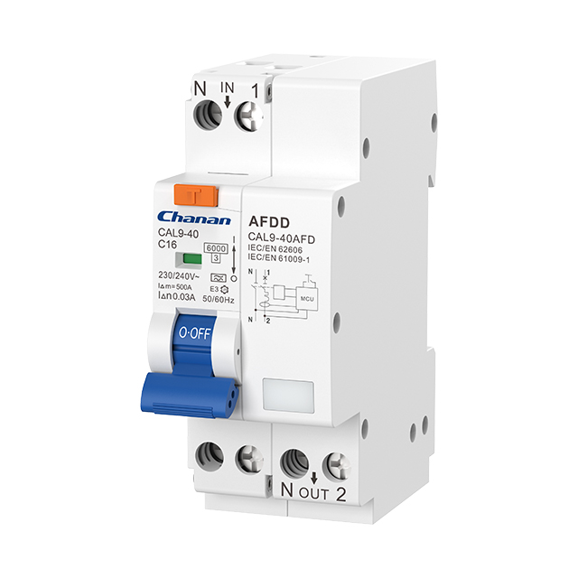 CAL9-40AFD 1P+N Arc Fault Detection Device with Integrated RCBO