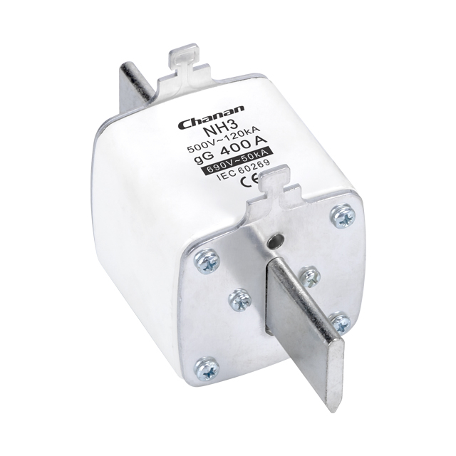 NH3, AC 500/690V gG/gL RT16-3 Fuse Link, Hrc Ceramic Knife Blade 315-630A