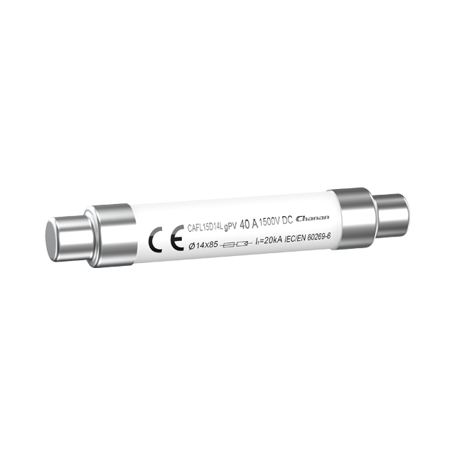 CAFL15D14L 14x85mm 1500VDC 30kA gPV Cylindrical Fuse Link 