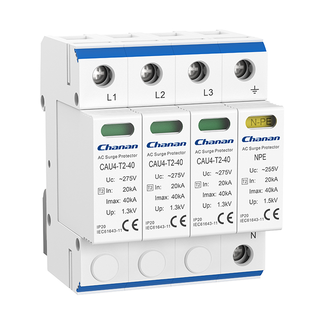 Type 2 AC Surge Protector (Imax 40kA, Class II AC SPD)